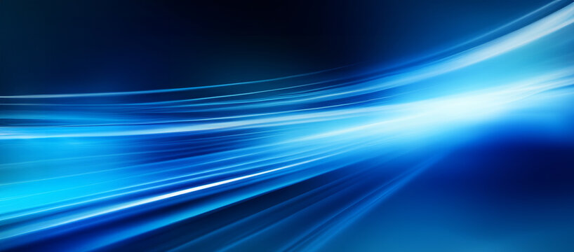 Ultrawide blue band of ephemeral light; background image