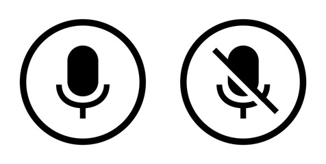 mic on off symbol