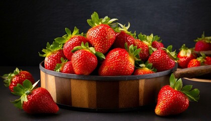 ripe strawberries