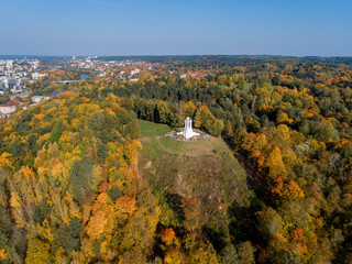 Hill of Three Crosses in Vilnius City, Lithuania