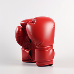 red boxing glove сreated with Generative Ai