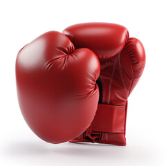 red boxing glove сreated with Generative Ai