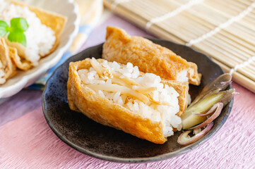 筍ご飯のいなり寿司