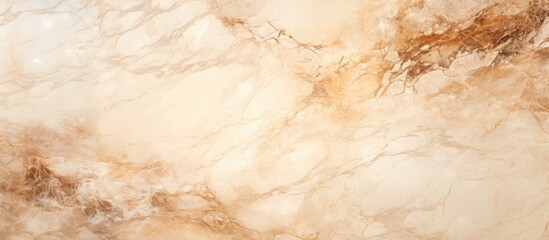 Obraz premium Brown and white marble wall close-up