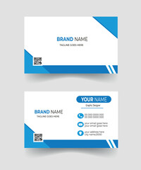 Clean and modern business card template. Modern business card template red black colors, Vector illustration design.
