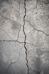 Obraz premium Weathered Concrete: Fine Cracks and Industrial Charm. generative AI