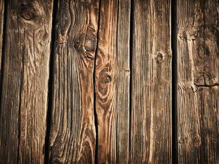 Weathered Plank: Aged Wood with Rustic Character. generative AI