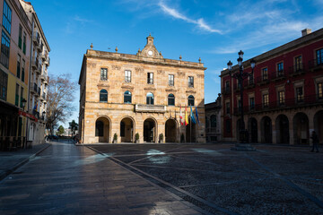 Plaza mayor de Gijón
