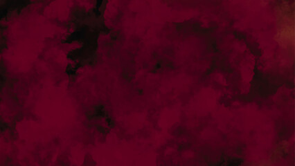 Abstract red smoke mist fog on a black background. Purple red pink abstract watercolor. Puffs of red smoke on a dark Red particles explosion on black background graphics pattern lines.