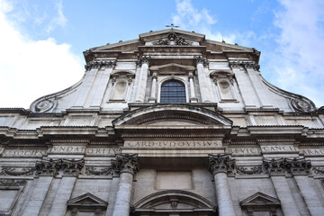 Fototapeta na wymiar Basilica of Sant'Andrea della Valle in Rome, Italy 
