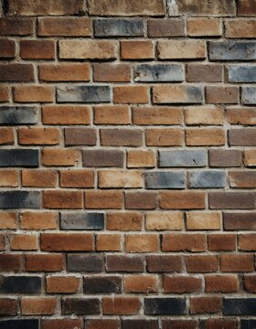  brick wall featuring a symmetrical checkered pattern using rectangle bricks as the building material 