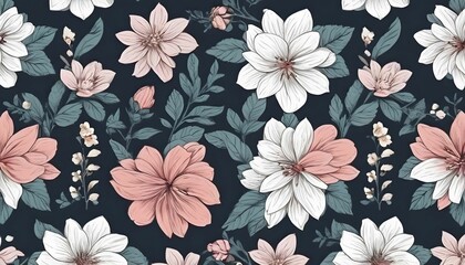 seamless floral pattern