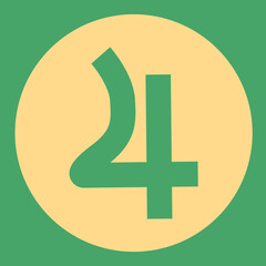 planet jupiter symbol astrology vector © Liza