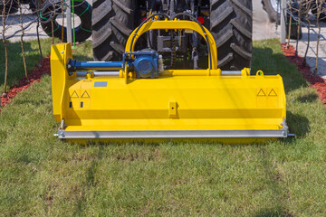 Hammer Mulcher Machine Tractor Attachment in Orchard Farm Equipment