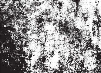 Monochrome grunge background, abstract distress horizontal overlay texture, dirty rough surface.