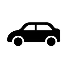 Car Icon Vector, Transportation Method Graphic Illustration