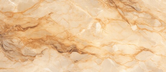 An up-close view of a marble surface featuring a distinct brown and white pattern