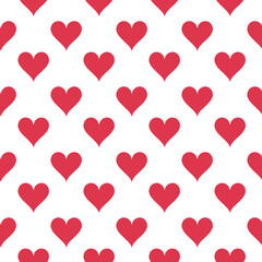 Seamless pattern with hearts.Love illustration