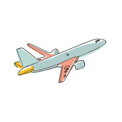 Fototapeta na wymiar drawing illustration of airplane