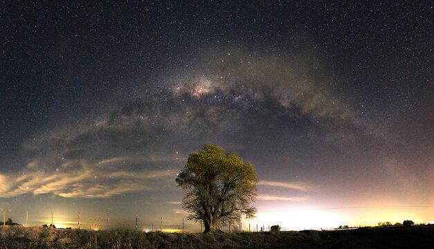 centro galactico en el campo