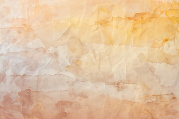 Fototapeta premium Elegant Watercolor background with orange, yellow beige for cover, invitation template, wedding card, menu design