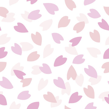 Cherry Blossom and Flower seamless pattern. Vector illustration for card, banner, invitation, social media post, poster, mobile apps, advertising.