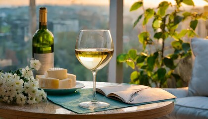 Generated image of wine glass