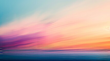 Fototapeta premium Soft gradient of colors fading into each other AI generated illustration