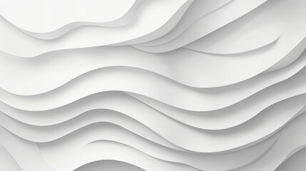 Minimalist White Paper Texture Background for Product Illustration Generative AI