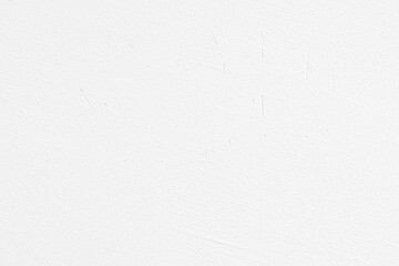 White concrete wall texture background. Uneven render stucco white painted concrete wall texture background. Rough and grunge wall.