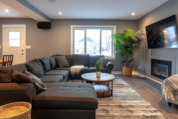 Virtual home tour showing open house video