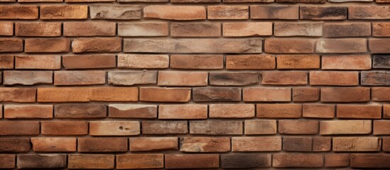 An image showcasing a detailed view of a brick wall filled with numerous individual bricks