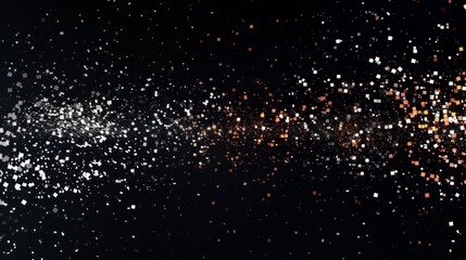 An illustration depicting the phenomenon of pixel disintegration, where a cohesive image seems to decay into a scattered pattern of dots, reflecting the theme of digital decay or transformation