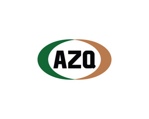 AZQ logo design vector template