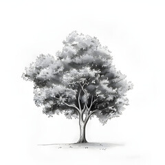 a sketched tree. Generative AI