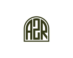 AZR logo design vector template