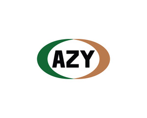 AZY logo design vector template