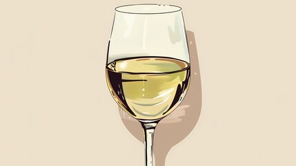 a bottle of wine and a glass of wine, an image for a winery, wine plantations vines