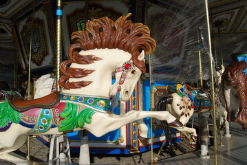 Boston Common Carousel, Boston, MA, USA   © Phillip