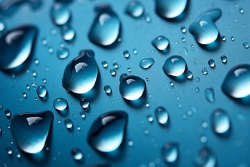 Close-up of water droplets creating a macro abstract background