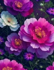 Obraz premium Blush Blossom Fantasy 