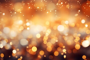 Blurry image of lights in the dark