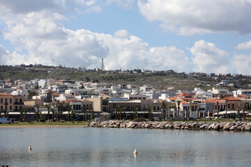 Rethimno, Greece, Friday 15 March 2024 Crete island holidays exploring the city old port riviera...