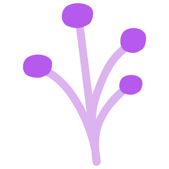 Cute Handdrawn Flower Doodle