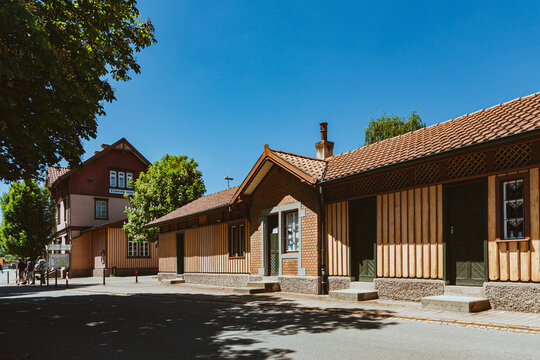 Dampflok Öchslebahn - Bahnhof und Museum