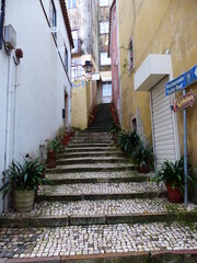 Escalier ruelle Sintra Lisbonne