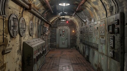 old bunker, nuclear weapons bunker