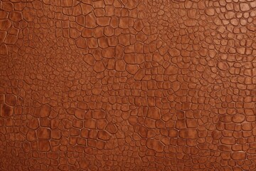 Crocodile Brown Leather Texture Background, Crocodile Brown Leather Background, Leather Texture, Crocodile Leather 3D Texture, Crocodile Skin Texture, AI Generative