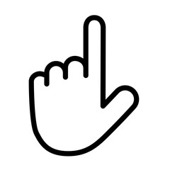 gesture finger outline icon pack