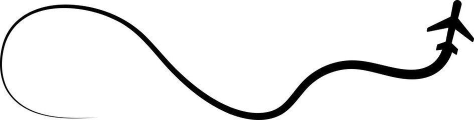 Airplane routes, travel, tracing, flight. Business concept